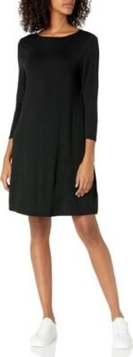Amazon Essentials 3/4 Sleeve Neck Dress