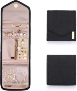 BAGSMART Travel Jewelry Organizer Case