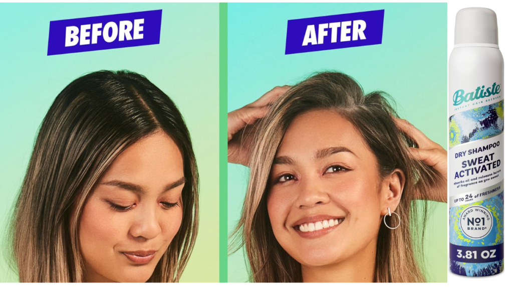 Batiste Sweat Activated Dry Shampoo1