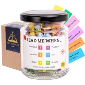 Bible Verse Jar - Inspirational Christian Gifts for Women & Moms in 2025
