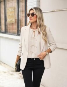 Blooming Jelly Tie Front Blouses