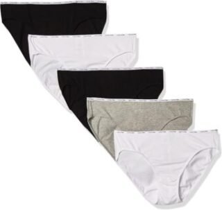 Calvin Klein Cotton Stretch Logo Bikini Panties (5-Pack)
