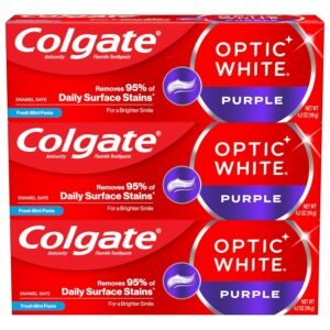 Colgate Optic White Purple Toothpaste