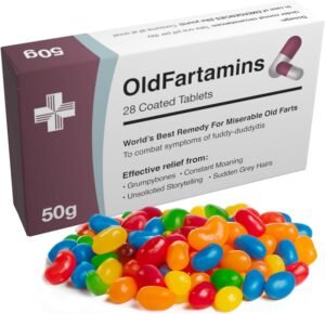 Funny Prank Pill Box with Sweets