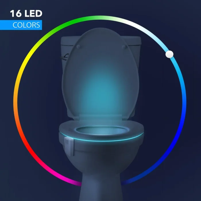 LumiLux Toilet Light with Motion Detection Sensor