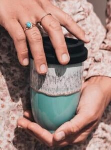 NOVA Ceramics Travel Coffee Mug