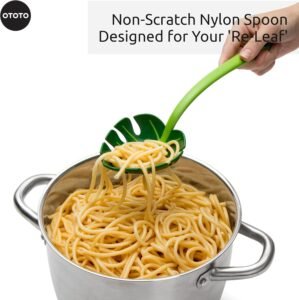 OTOTO Jungle Spoon Monstera Ladle - Cute BPA-Free Kitchen Tool for 2025