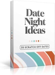 Romantic Scratch Off Date Night Ideas Card Game - Fun Couple Gifts for 2025
