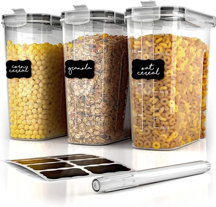 Simply Gourmet Cereal Containers Storage Set - 3