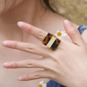Tortoise Ring Cocktail Ring