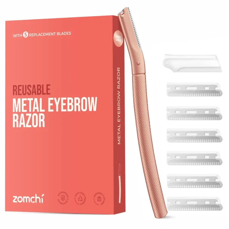 ZOMCHI Eyebrow Razor (6 Blades)