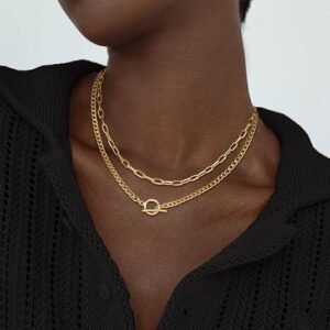 CHESKY Gold Layered Necklaces