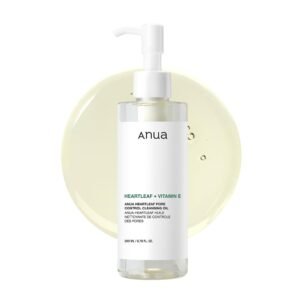 Anua Heartleaf Pore Control Cleansing Oil, Oil Cleanser for Face