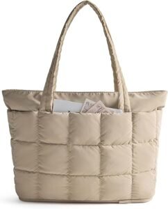 Top 50 Chic Tote Bags on Amazon to Instantly Upgrade Your Outfit 69 BAGSMART Expandable Tote Bag Chic Puffer Work Tote with Zipper