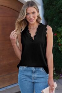 BLENCOT Women Tank Tops V Neck