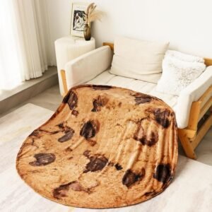 65 Must-Have Amazon Gems Selling Out Quick in 2025 – Truly Unique! 24 Bnuitland Cookies Funny Blanket, 300 GSM Double Sided Giant Realistic Food Blanket with a Storage Bag