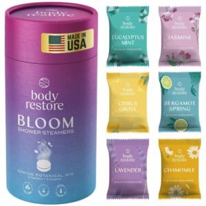 Body Restore Shower Steamers Aromatherapy 6 Pack - Mothers Day Gifts for Mom