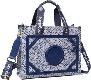Top 50 Chic Tote Bags on Amazon to Instantly Upgrade Your Outfit 35 Chic Tote Bag for Women Angel Kiss Top-Handle Satchel with Crossbody Strap