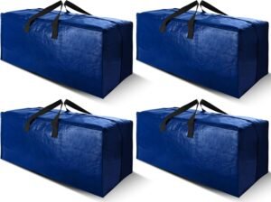 Top 50 Chic Tote Bags on Amazon to Instantly Upgrade Your Outfit 79 Cosy Family 4-Pack Heavy Duty Moving Bags