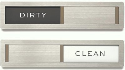Dishwasher Magnet Clean Dirty Sign