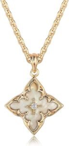 Fettero Gold Clover Necklace