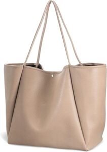 Top 50 Chic Tote Bags on Amazon to Instantly Upgrade Your Outfit 65 HOXIS Oversized PU Leather Tote Chic Weekender Bag