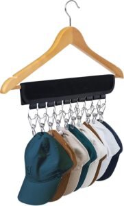 65 Must-Have Amazon Gems Selling Out Quick in 2025 – Truly Unique! 10 Hat Organizer Holder for Hanger & Room Closet, 1Pack Hat Rack Storage Clips, for Hang Baseball Hats Rack, Ball Caps, Winter Beanie & Accessories, Fits All Hangers (1PC Black)