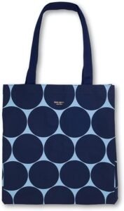 Top 50 Chic Tote Bags on Amazon to Instantly Upgrade Your Outfit 87 Kate Spade Joy Dot Tote Bag Blue Canvas Beach & Book Bag