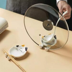 65 Must-Have Amazon Gems Selling Out Quick in 2025 – Truly Unique! 76 OURASHERO Multifunctional Ceramic Spoon Rest for Kitchen, Cute Cat Shape Cooking Utensil Holder Pot Lid Rack Coffee Spoon Rest Ladle Rest Spatula Utensil Rest for Kitchen Counter & Stove Top