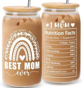 Personalized 16oz Can Glass Perfect Mother’s Day Gift for Every Mom