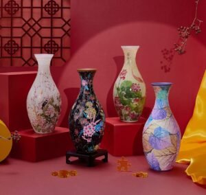 Pintoo 3D Puzzle Vase Unique Flower Vase