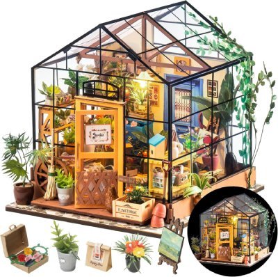 Rolife DIY Miniature House Kit Greenhouse