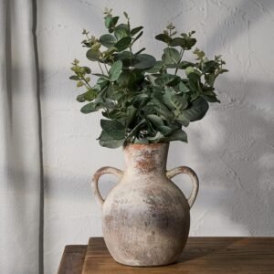 SIDUCAL Rustic Ceramic Farmhouse Flower Vase. truly unique flower vases