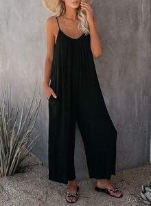 Stay comfy and cool with this casual jumpsuit