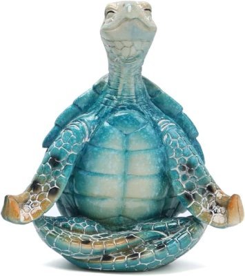 VVGIFTS Sea Turtle Meditation Yoga Decor