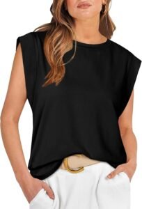 WIHOLL Cap Sleeve Tops