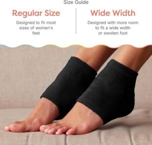 65 Must-Have Amazon Gems Selling Out Quick in 2025 – Truly Unique! 92 ZenToes Moisturizing Socks for Cracked Heel Treatment - Vitamin E, Olive Oil and Jojoba Oil Infused Heel Socks to Soften and Hydrate (Fuzzy Black, Wide Width)